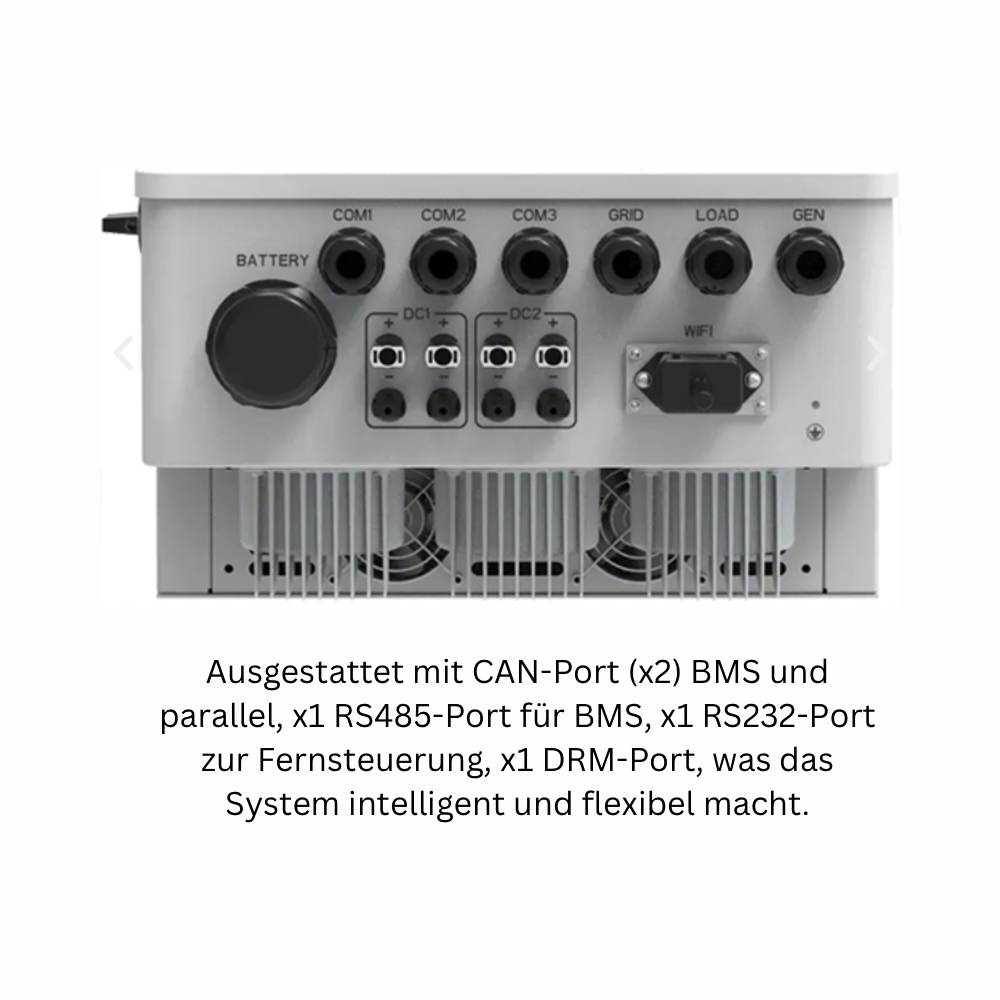 Wechselrichter DEYE SUN-12K-SG04LP3 12KW Hybrid-Wechselrichter