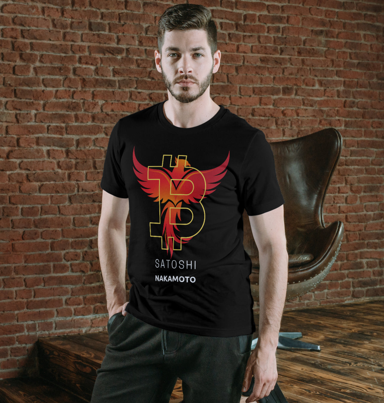 Phoenix Bitcoin T-Shirt BIO