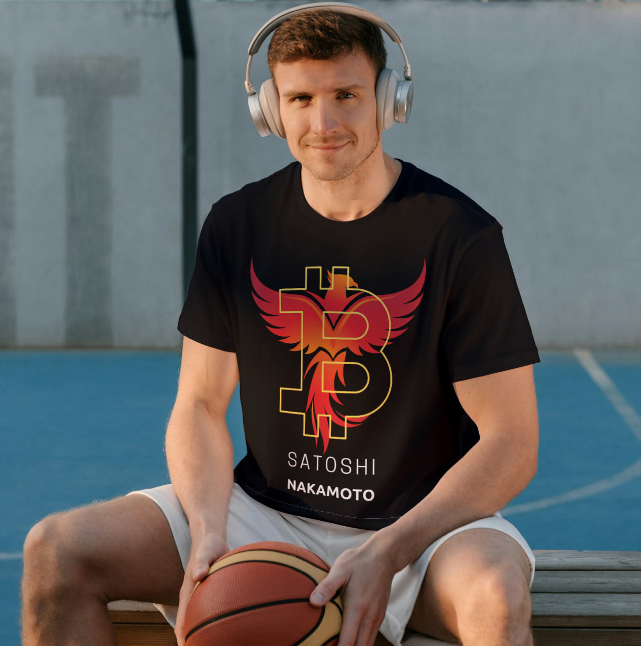Phoenix Bitcoin T-Shirt BIO
