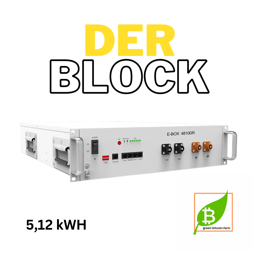 Modularer Stromspeicher PYTES E-BOX 48100 R